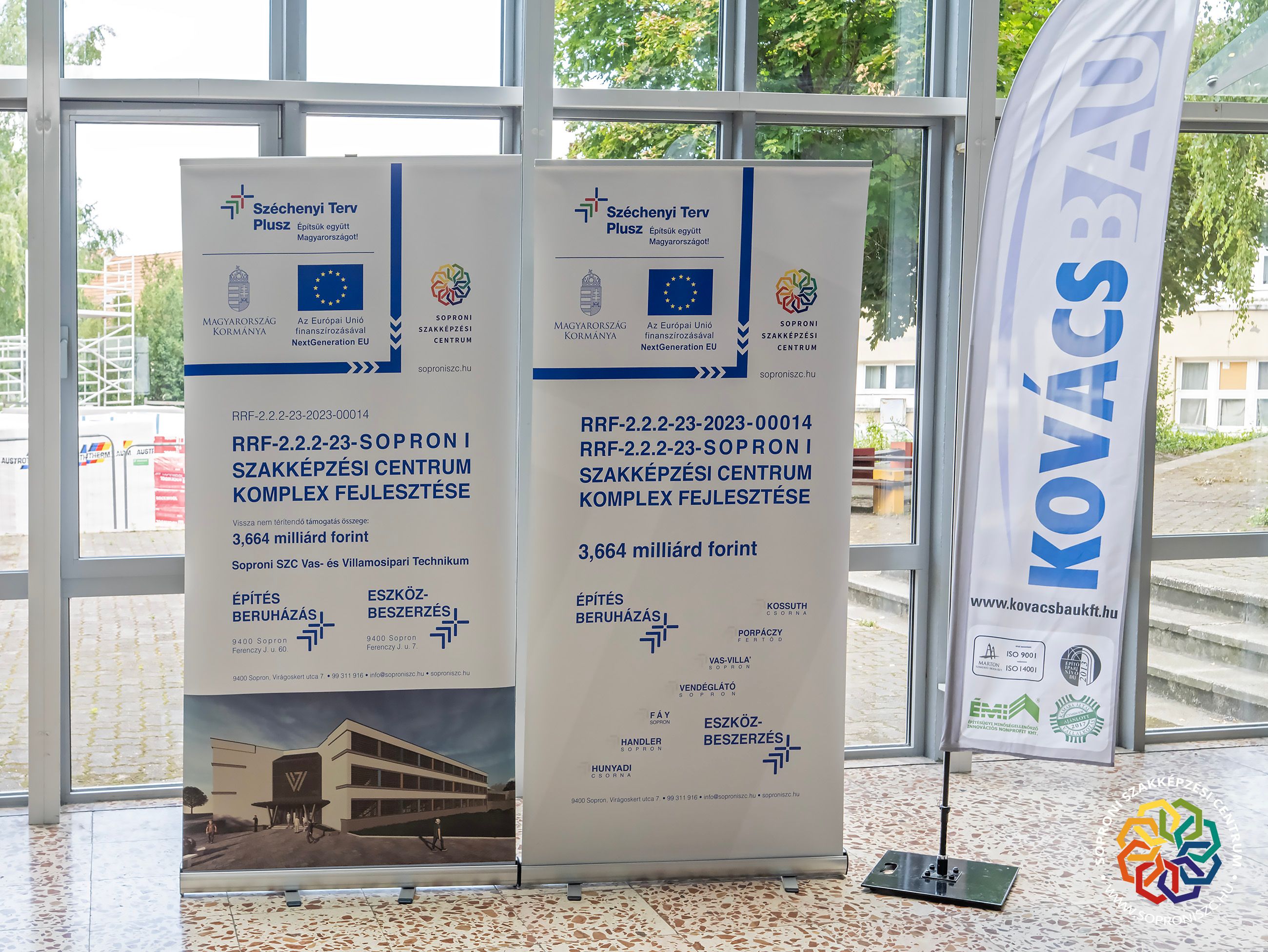 Megújul a soproni Vas- és Villamosipari Technikum épülete